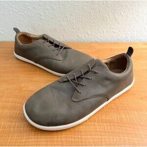 Xero Shoes Glenn Barefoot Mesh Sneakers Shoes Low Top Lace Up Taupe Gray Mens 15